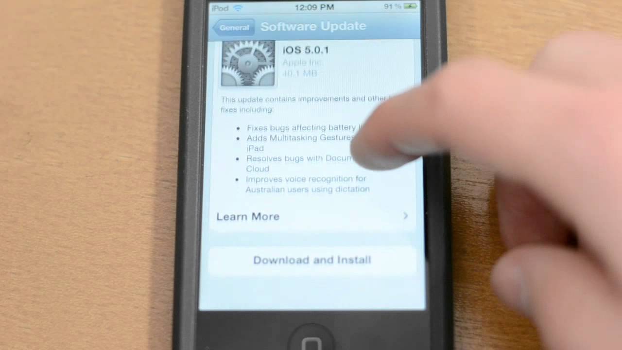iOS 5.0.1 Jailbroken OTA Update