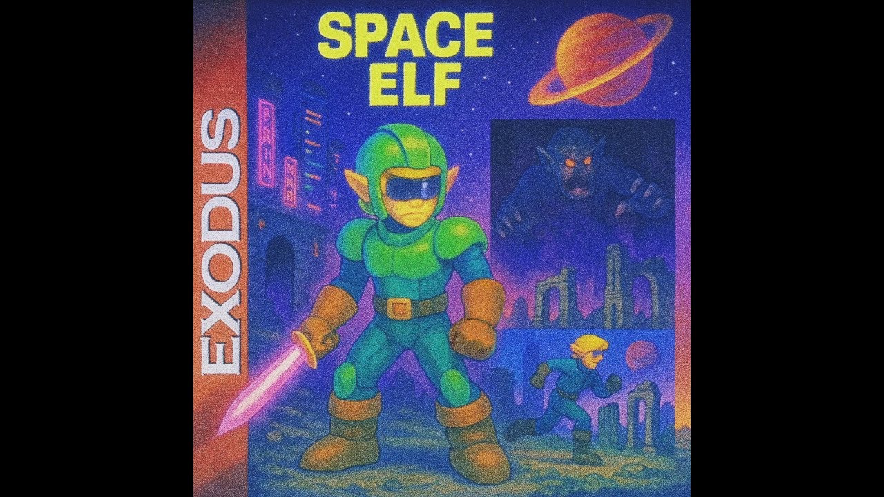 Psybertron - Space Elf Album