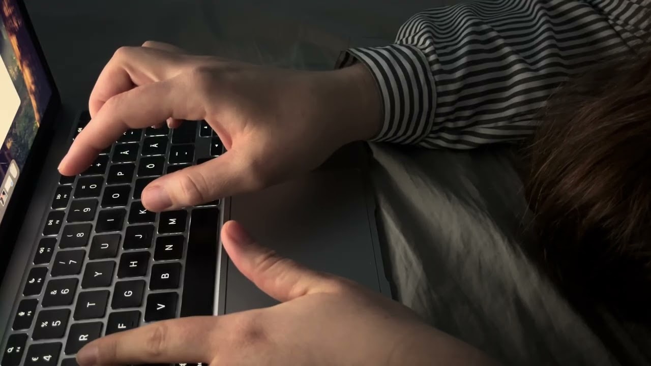 ASMR Typing and Soft Whispering in Estonian | Slow & Relaxing