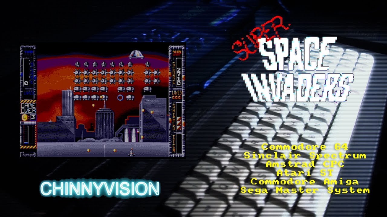 ChinnyVision - Ep 277 - Super Space Invaders - ST, Amiga, Master System, Spectrum, CPC., C64
