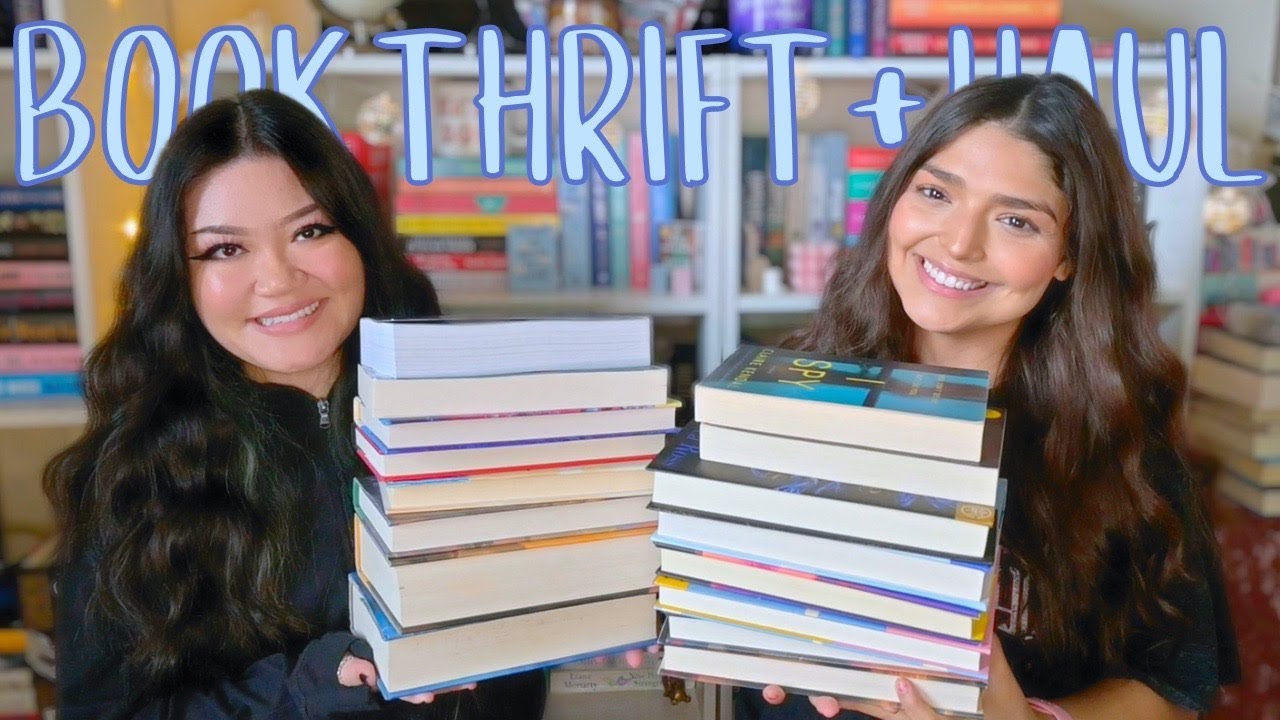 book haul 💫📖☁️ book thrifting + book mail
