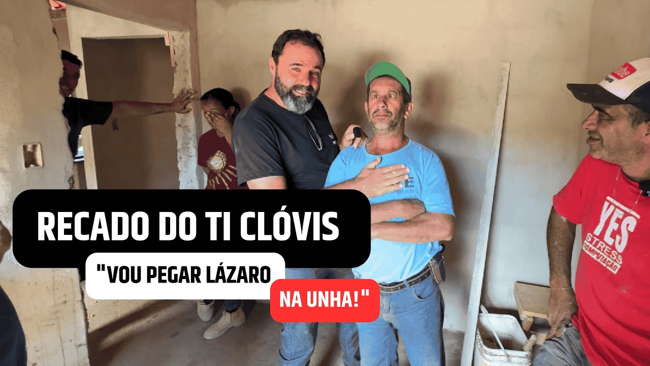 A OBRA AVANÇA E O RECADO É DADO!