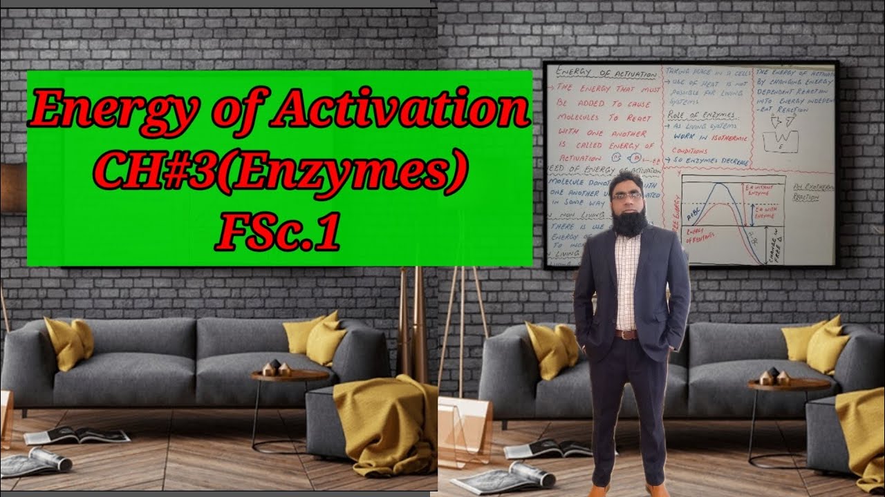 Energy of Activation|Biology|Ch#3|Enzymes|FSc.1