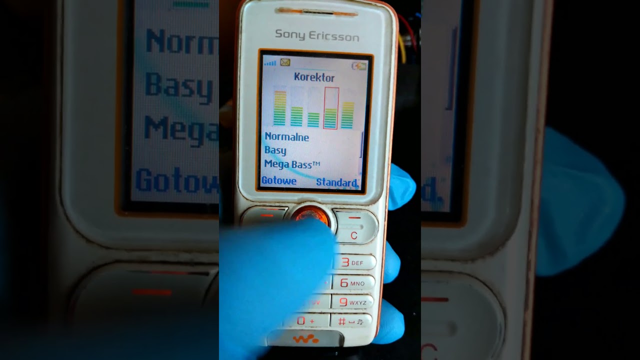 SONY ERICSSON W200I WALKMAN RETRO TELEFON