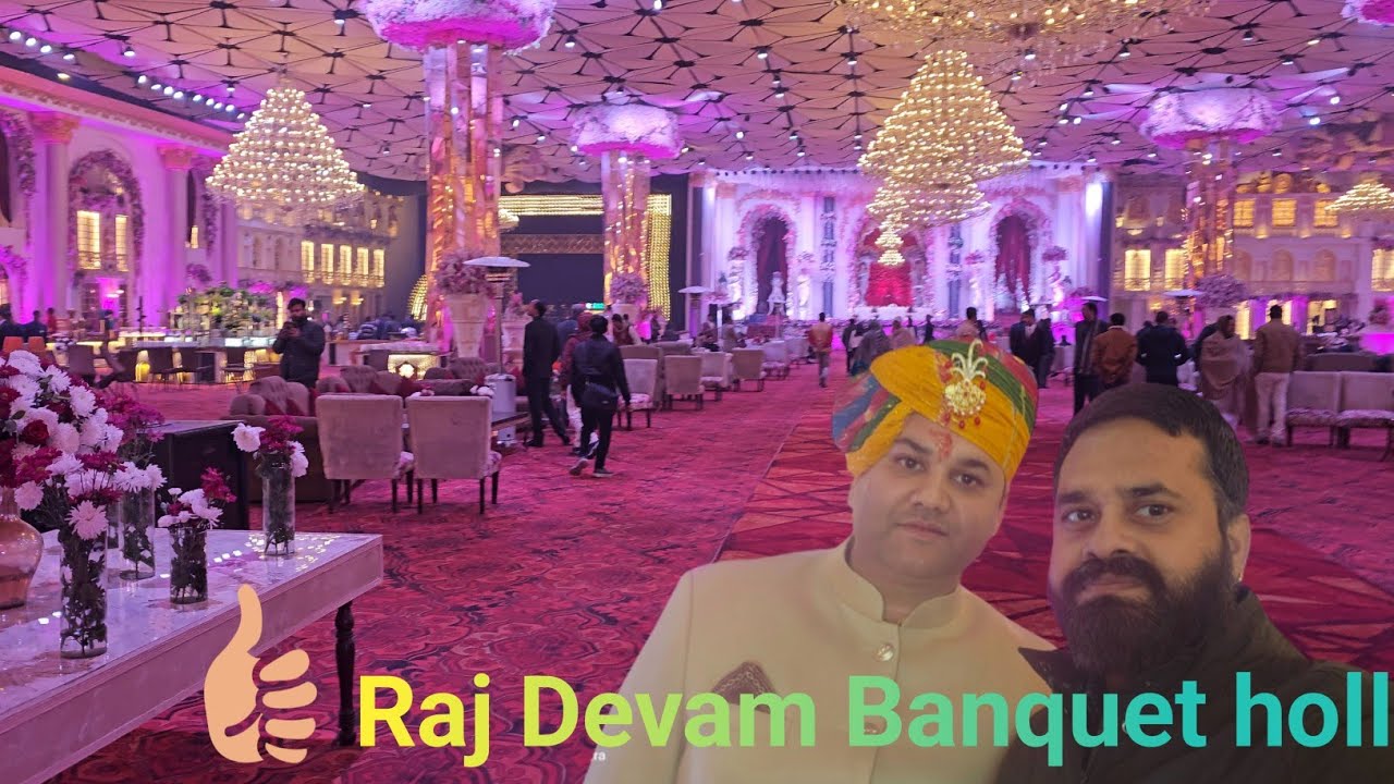 Raj Devam Luxurious Wedding Banquet in Agra City। Raj Devam merriage home। Agra City.