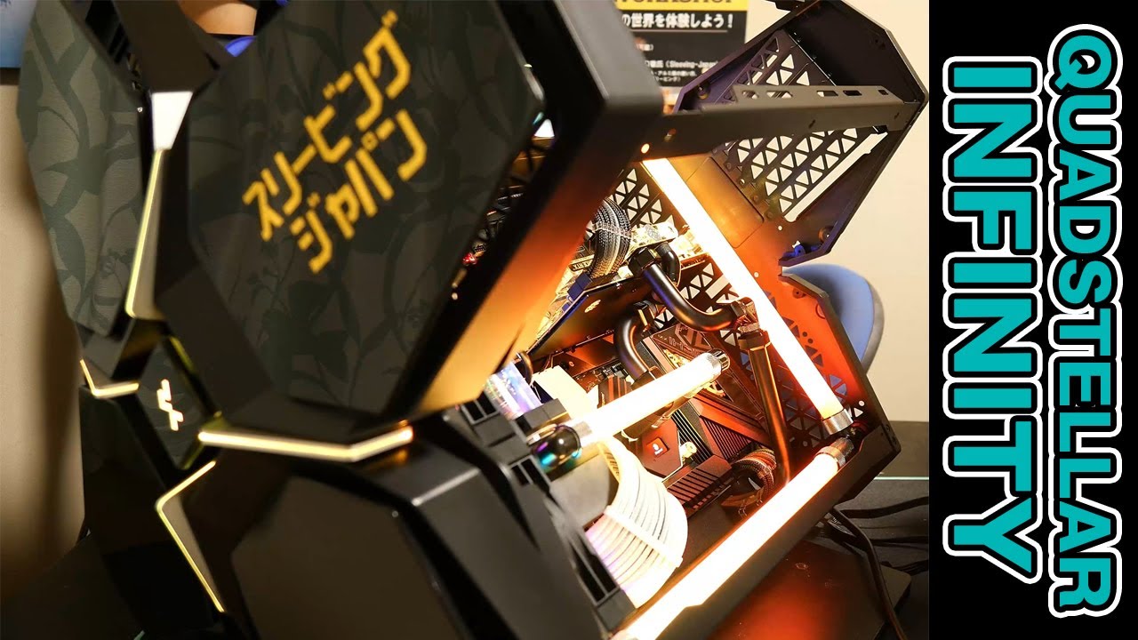 DeepCool QUADSTELLAR INFINITY WaterCooling Custom PC build