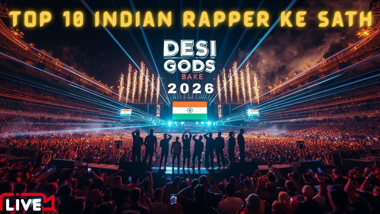 DESI GODS | 10 Indian Rap Kings One Mic | Divine × Emiway × KR$NA × Raftaar × Honey Singh × Badshah