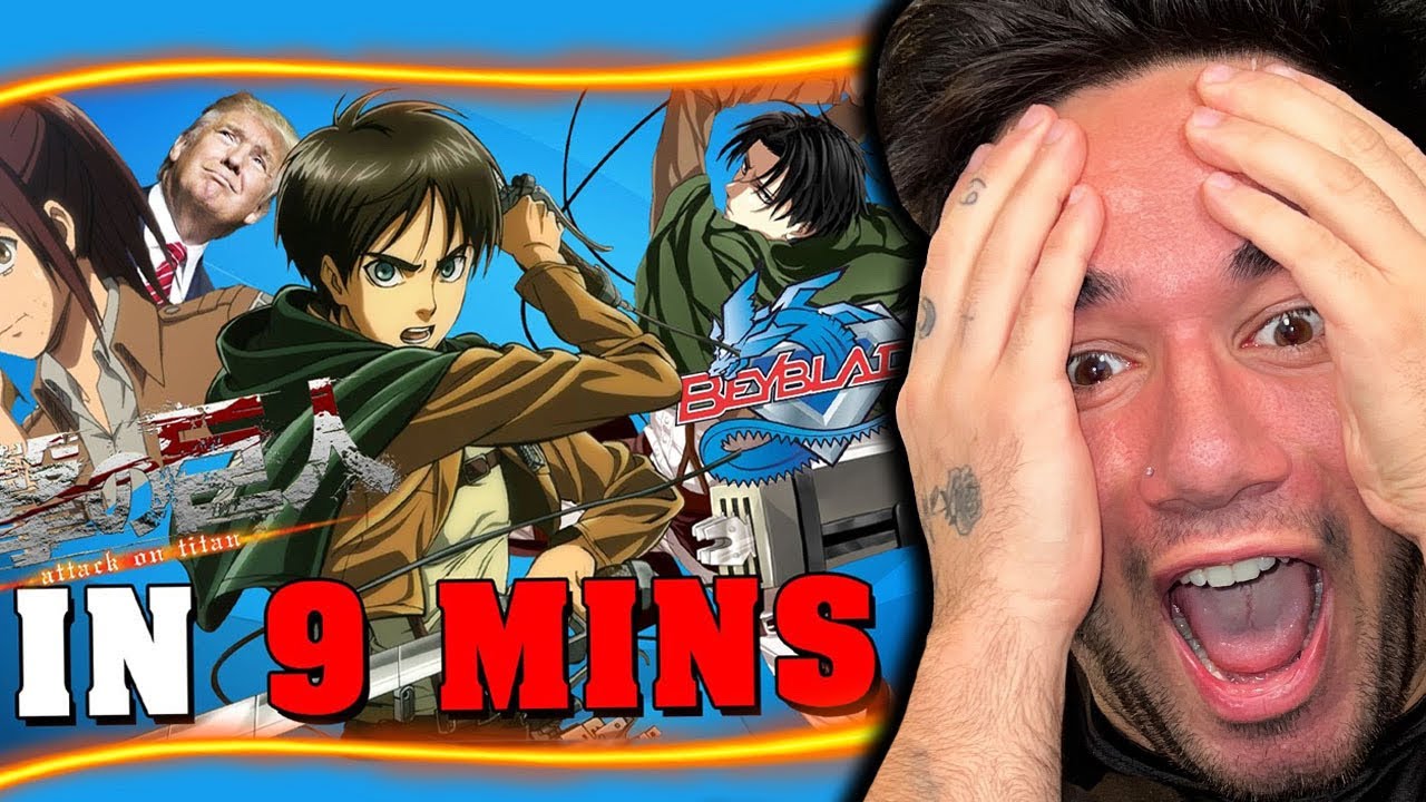 Attack on Titan IN 9 MINUTES (REACTION)