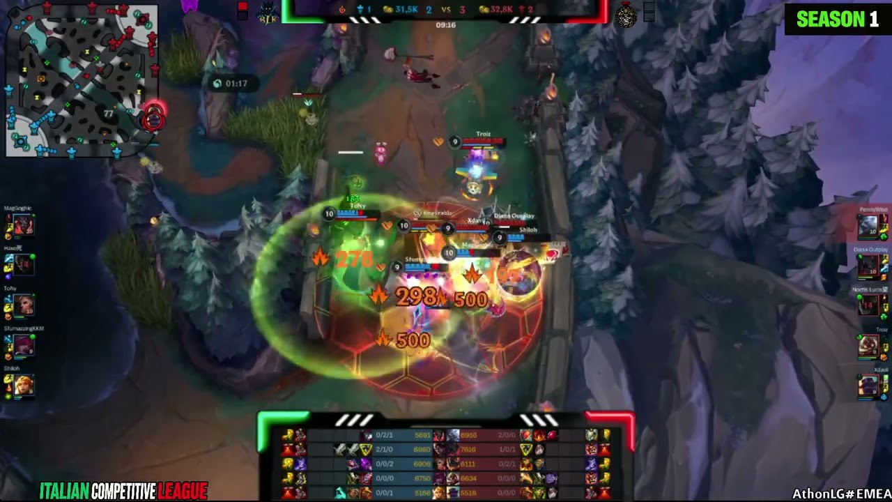 HNEST ITALIAN LEAGUE S1 | HN V Legio vs HN BLACKOUT - Game 2 / SWAP TF WIM | #athonlg de #Twitch