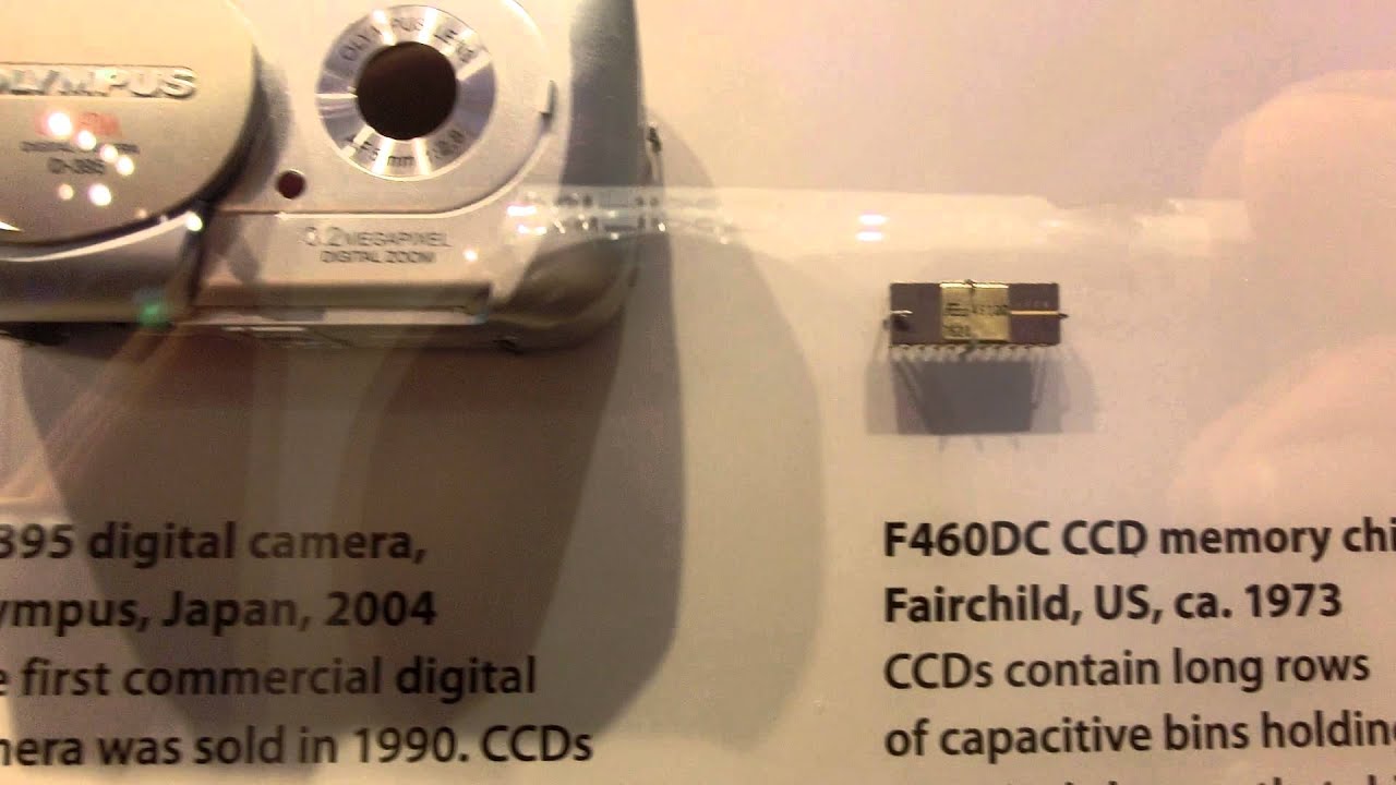 CCD Memory and Camera light sensors  - Computer History
