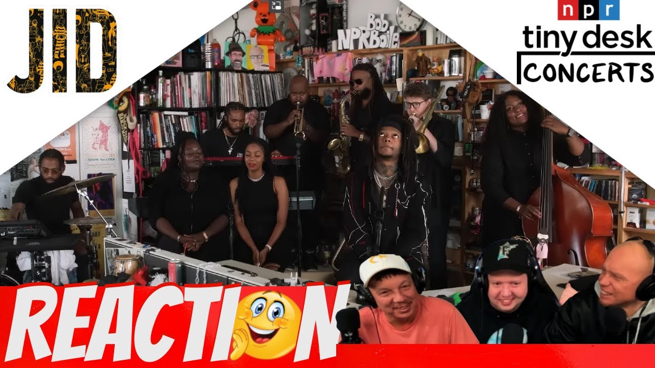 FIRST TIME HEARING | JID - Tiny Desk Concert | REACTION #TinyDesk #NPRMusic