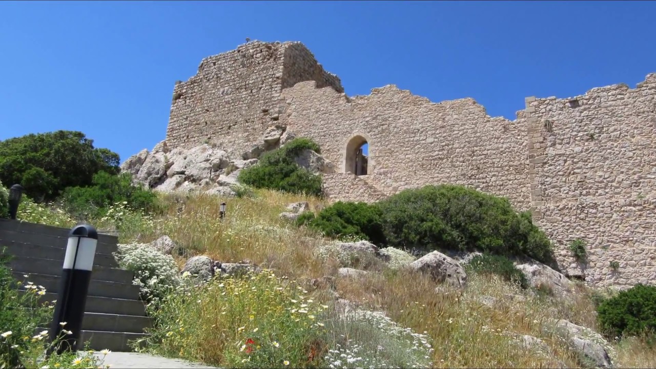 From  Akropolis of Kamiros  to Kritinia Castle, Rodos - Greece 2017 (speed 4x)