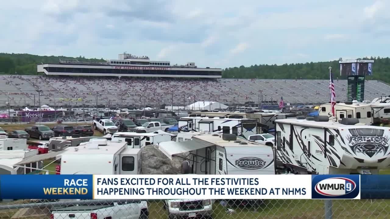 Fans excited for all the festivities happening throughout the weekend at NHMS