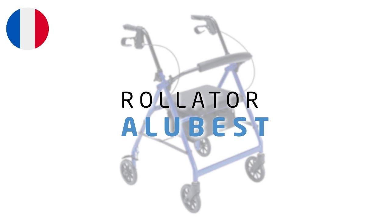 ALUBEST par Herdegen, le rollator haut de gamme en aluminium
