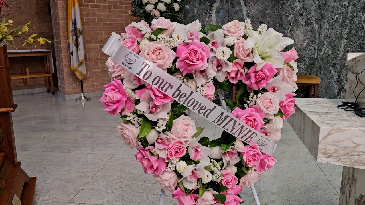 Funeral livestream: Church of Our Lady of Mount Carmel.