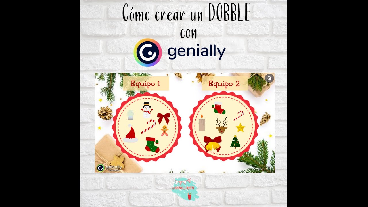 Crear un Dobble con Genially