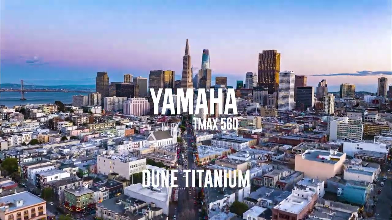 Yamaha T-Max 560 Dune Titanium GPR e5