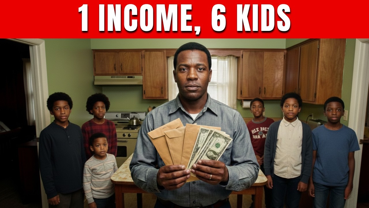 How Black Fathers Raised 6 Kids on ONE Income in the 1960s (The Budget System Was INSANE!)