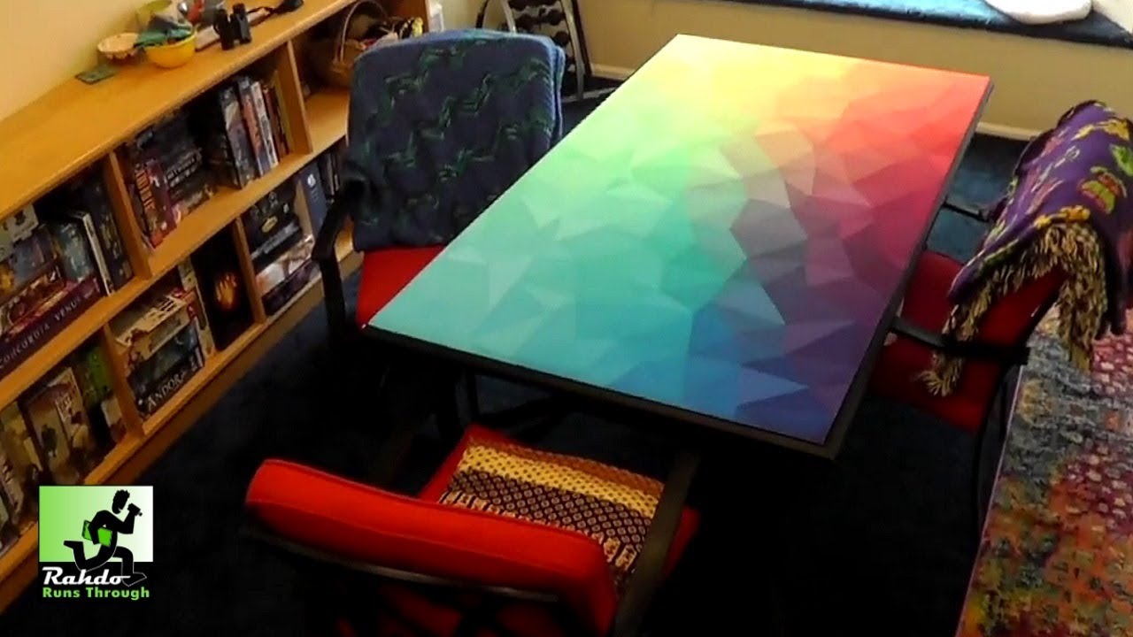 Overpowered Custom Game Mat Runthrough