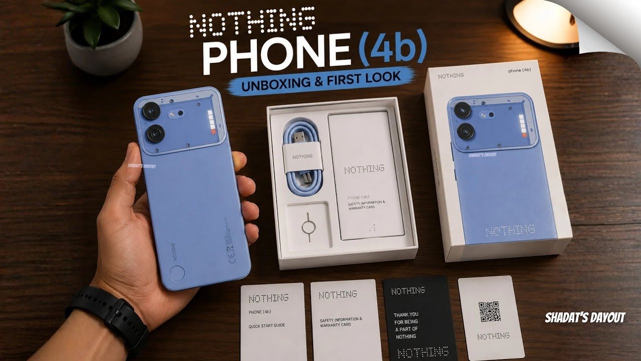 Oficjalny teaser Nothing Phone (4b) &ndash; WRESZCIE jest tutaj