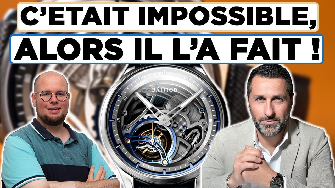 PEUT-ON CRÉER UN TOURBILLON SUISSE À MOINS DE 6000€ ? - Entretien avec Thomas BAILLOD