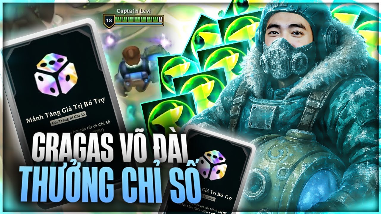 LEVI VỚI CON GRAGAS THƯỞNG CHỈ SỐ ĐÈ BẸP ĐỐI THỦ TRONG CHẾ ĐỘ VÕ ĐÀI