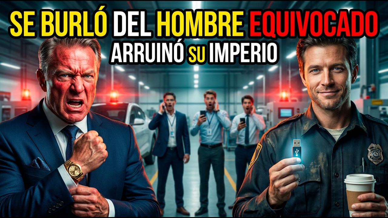 El CEO se burla de un guardia de seguridad pobre | y luego se da cuenta de su ERROR FATAL