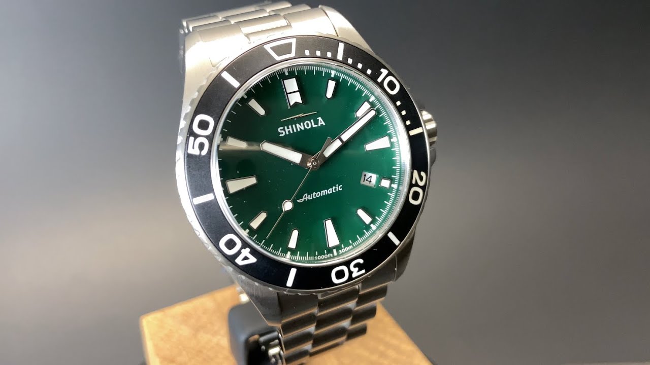 Shinola Lake Ontario Monster! Automatic Dive Watch!