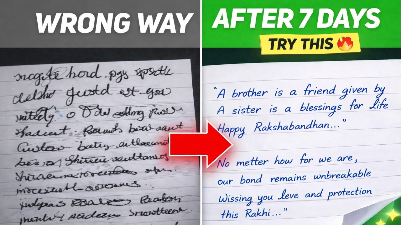 English Handwriting Kaise Sudharen | Best Tips & Practice Guide in Hindi