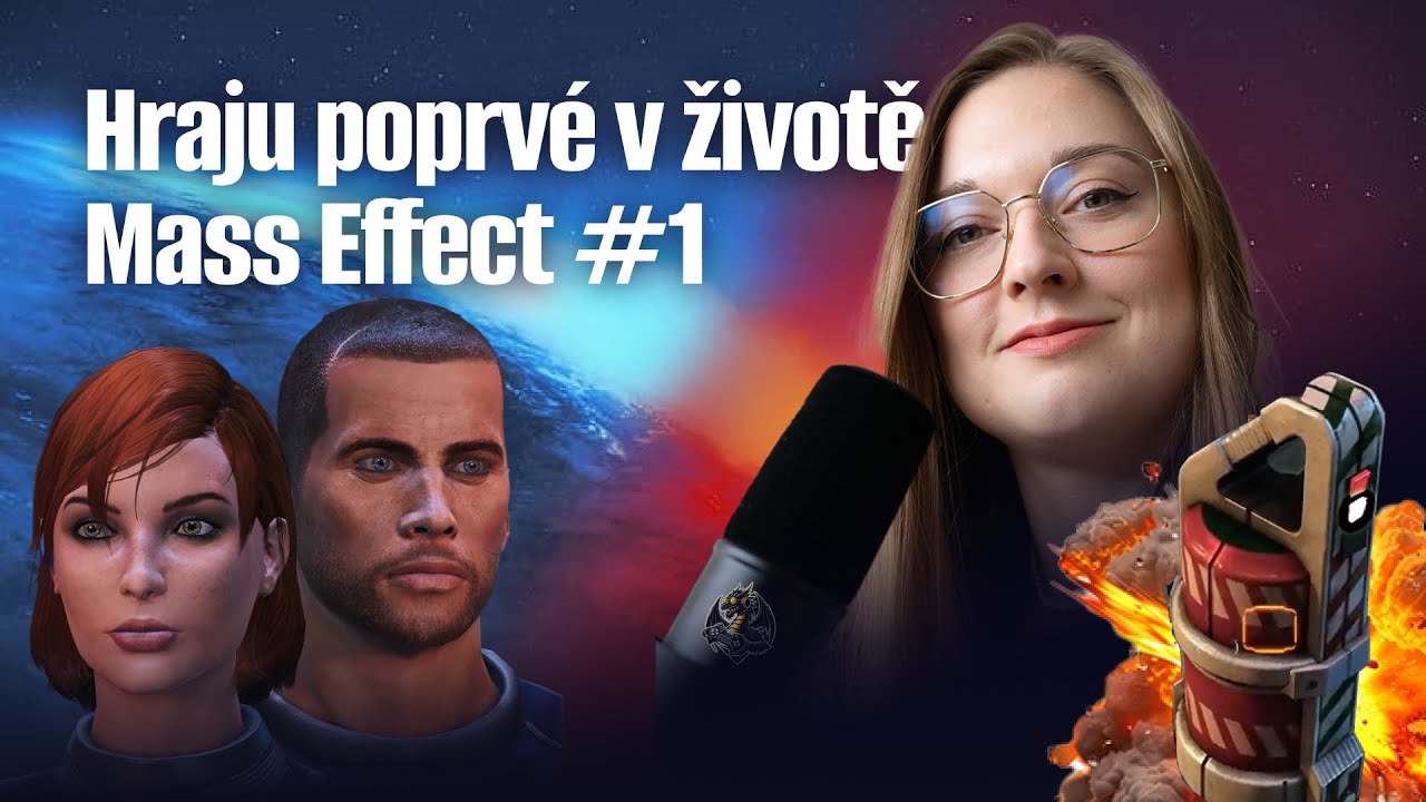 Poprvé v životě hraju Mass Effect | Záznam streamu
