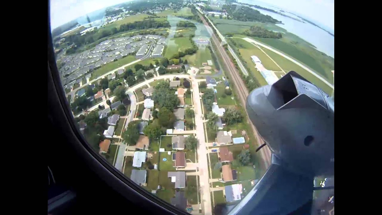 POV ride on the Goodyear Blimp