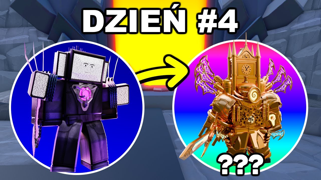OD ZERA DO ULTIMATE NOWYM KONTEM (DZIEŃ 4) w TOILET TOWER DEFENSE ROBLOX (JAK BYĆ PRO GRACZEM)
