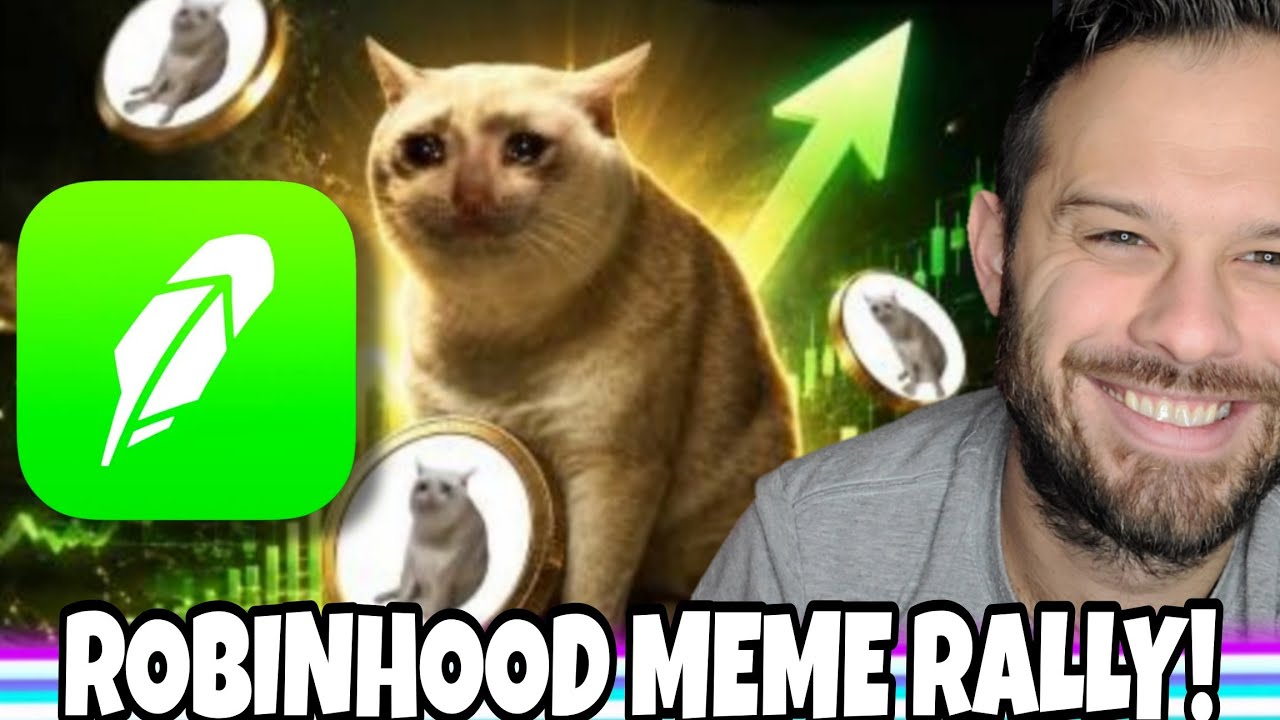Cash Cat Explodes! Robinhood Meme Coins Rally!
