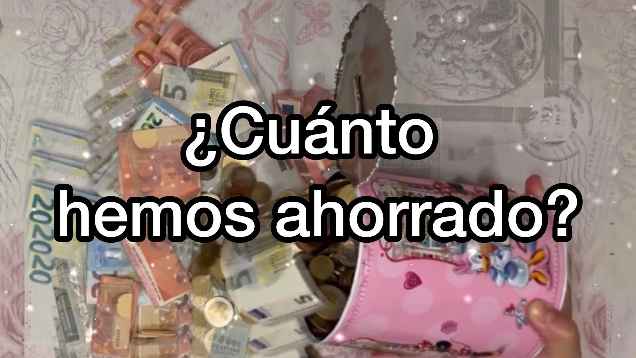 Abrimos la HUCHA🤑Opening Piggy Bank: ¿Cuánto hemos ahorrado? Abrir alcancia | ahorro infantil 