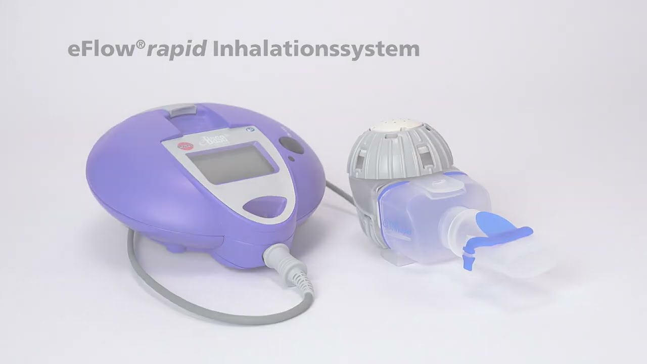 eFlow®rapid | Komponenten / Vorbereitung und Inhalation