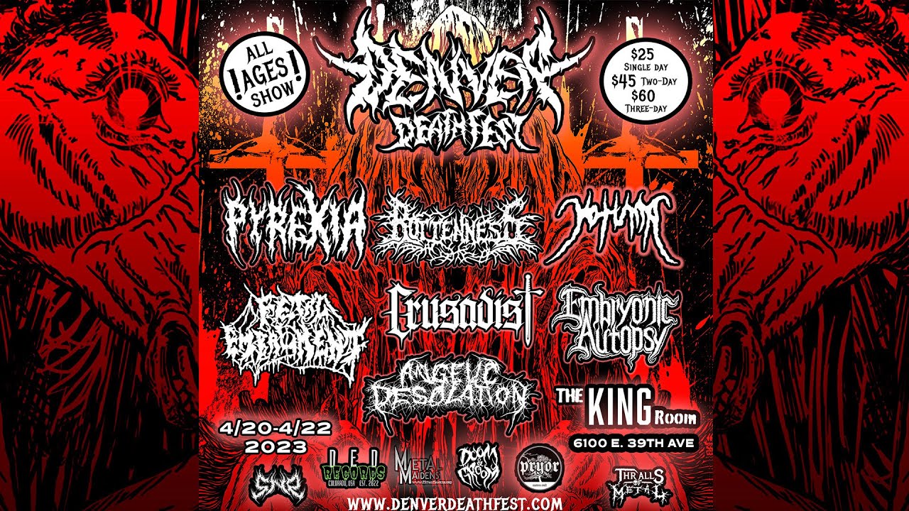 Denver Death Fest 2023: The Last Seven!