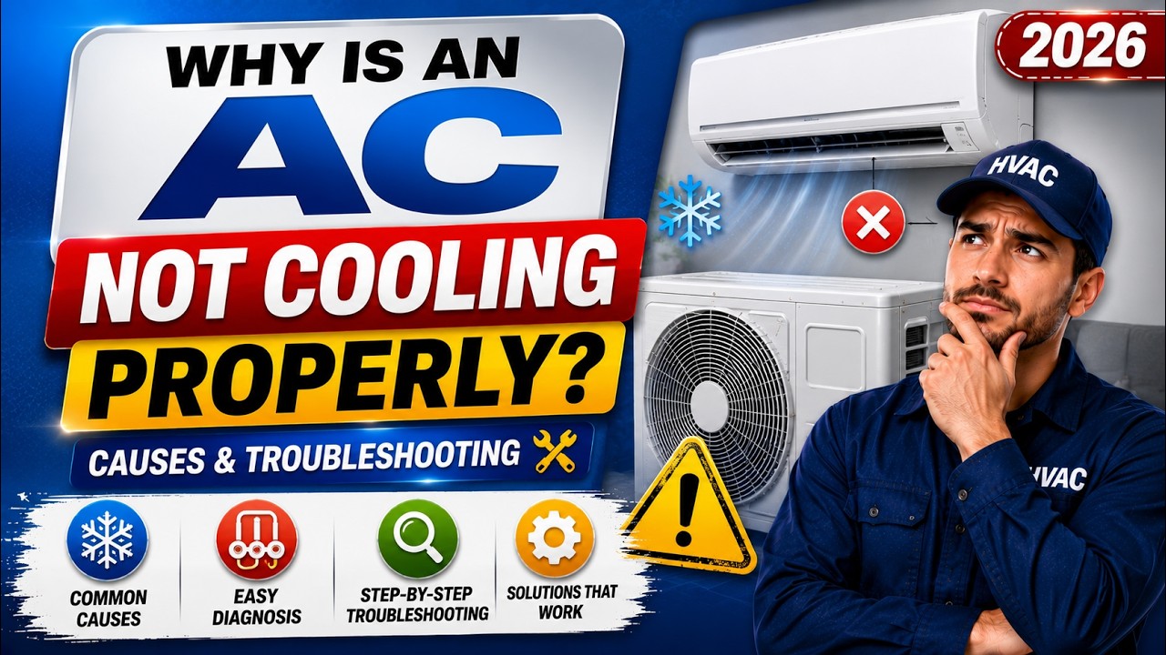 Why Is an AC Not Cooling Properly? | Causes & Troubleshooting (2026)