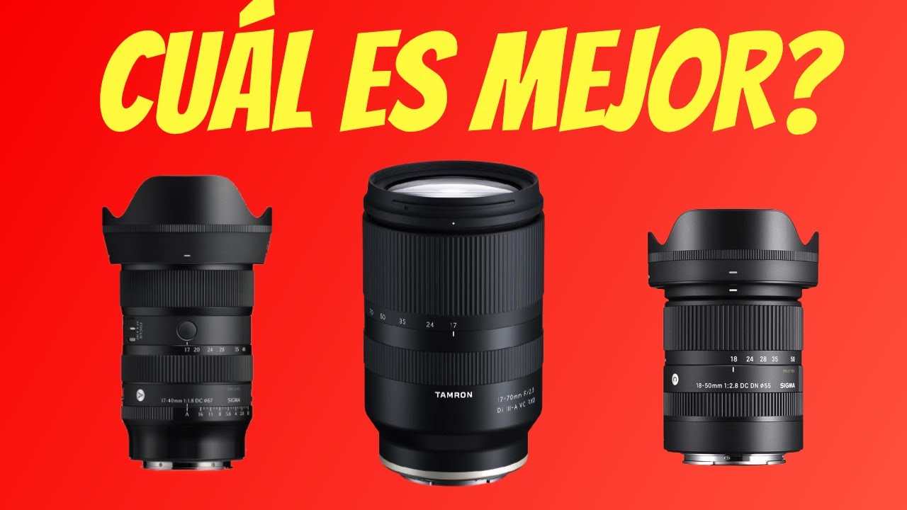 Sigma 18-50 F2.8 o Tamron 17-70 F2.8 o Sigma 17-40 F1.8 o Sony?
