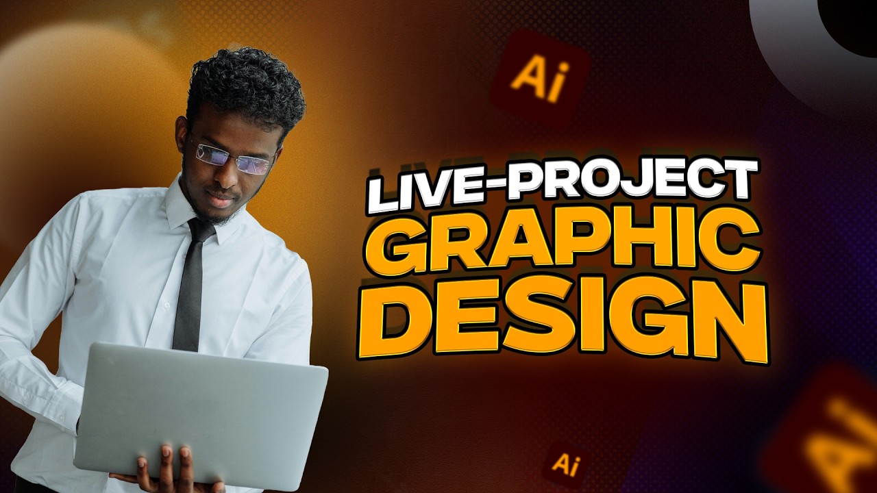 Graphic Design Live Project | Batch 28 Adobe Illustrator.