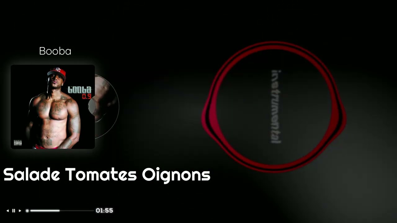 Booba - Salade Tomates Oignons (Instrumental)