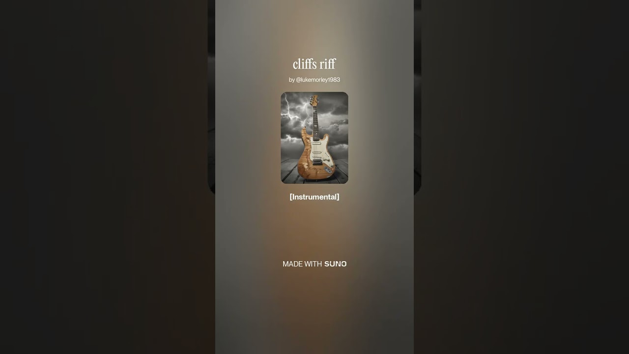 Cliffs Riff | Progressive Blues Instrumental
