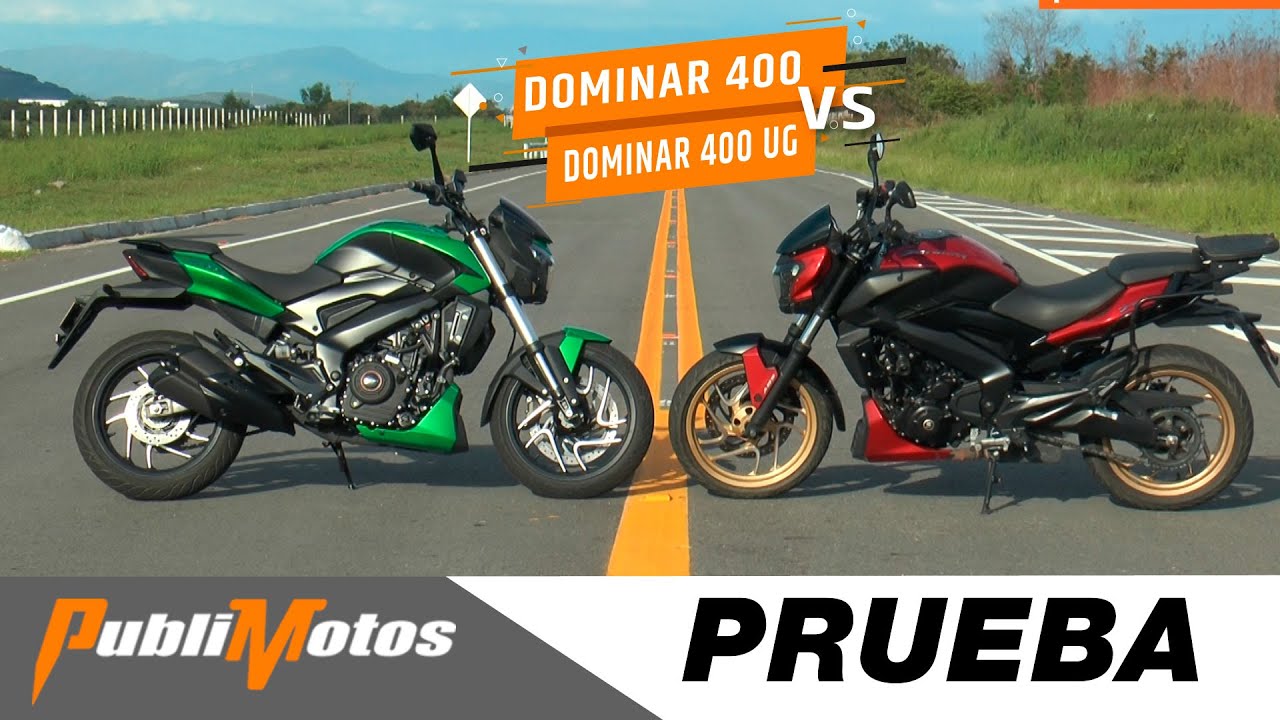 COMPARATIVO DOMINAR 400 Y DOMINAR 400 UG//PUBLIMOTOS.COM