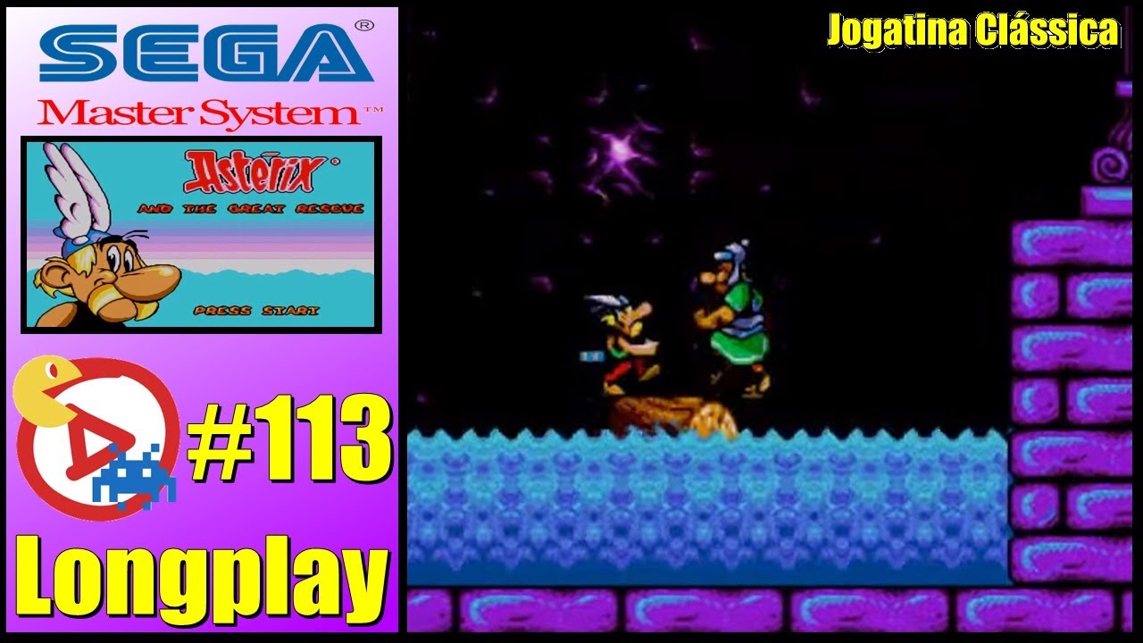 Master System - Astérix and the Great Rescue - Hard mode