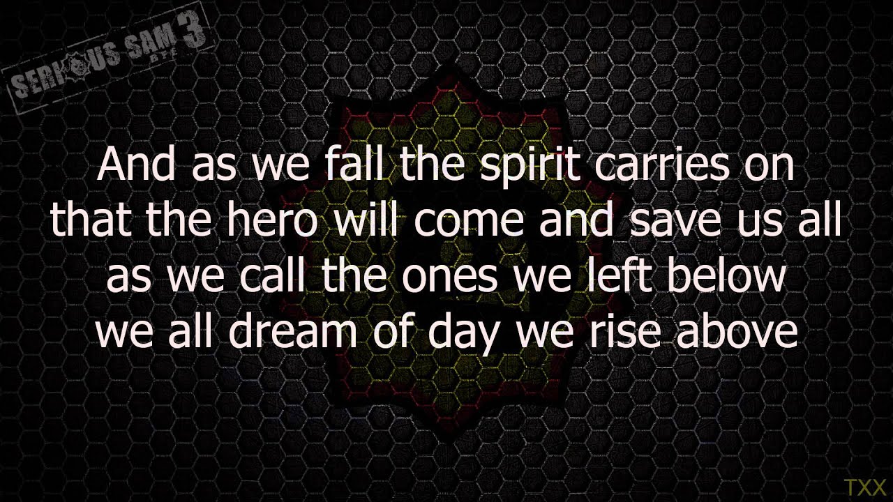 Serious Sam 3 BFE - Hero (vocal version) + lyrics