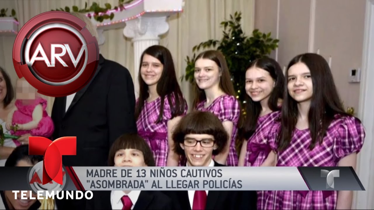 Revelan nuevos detalles de la extraña familia Turpin | Al Rojo Vivo | Telemundo