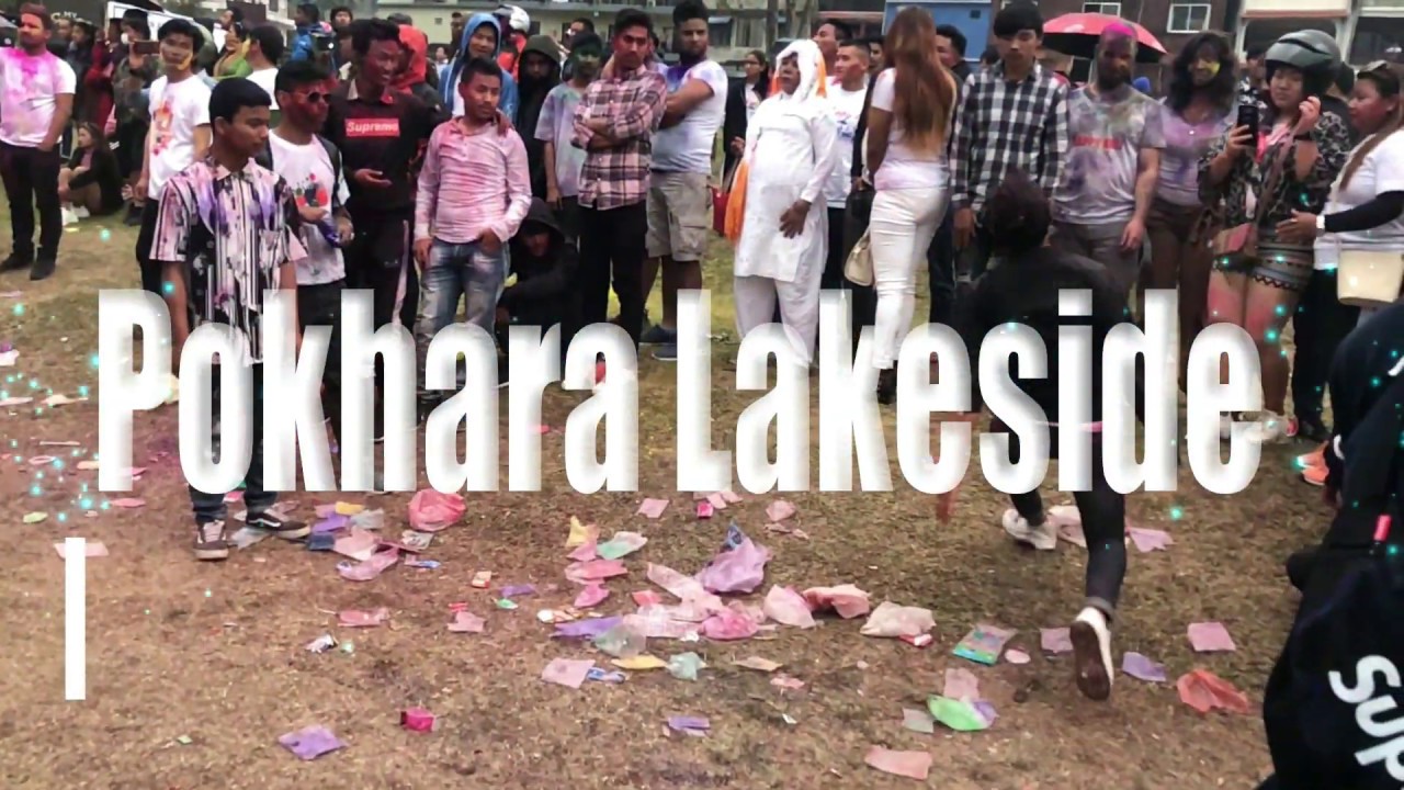 Pokhara Holi Land | LAKESIDE Street Festival 2019 |
