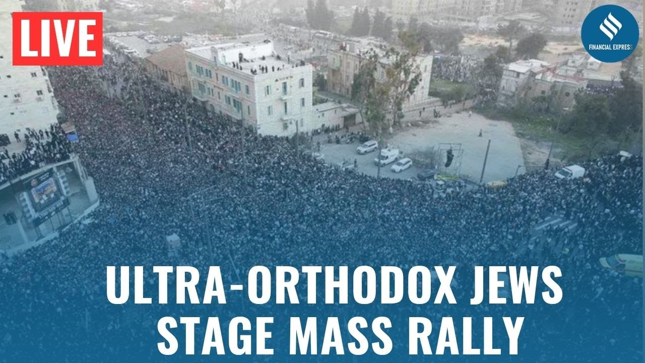 LIVE: &lsquo;Million-Man Protest&rsquo;: Ultra-Orthodox Jews Rally Against Military Draft in Jerusalem