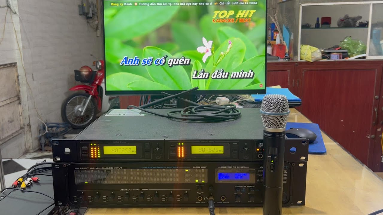 TÉT ÂM THANH SHURE  BETA 87A / BETA 87C KHÔNG DÂY / MOTU 896MK3