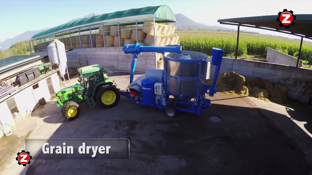 Zaffrani 130MZ Mobil szemestermény szárító