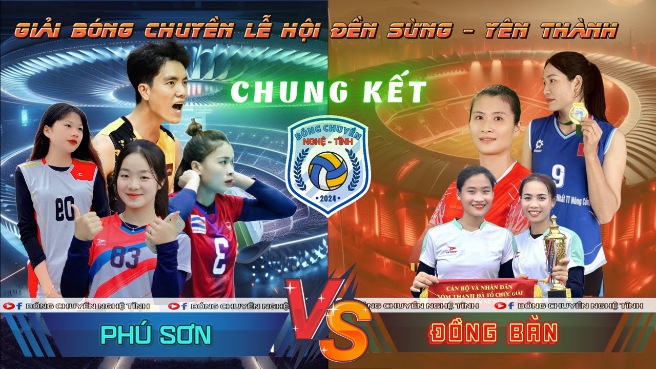 🔴Chung kết: Phú Sơn(Bích Tuyền, Võ Hiền, Sương Đinh)🆚 Đồng Bàn (Nguyễn Hương,Thuỳ Dung,Thục Hương)